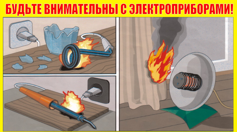 Памятка «Безопасное использование электроприборов». Памятка «Безопасное использование электроприборов».